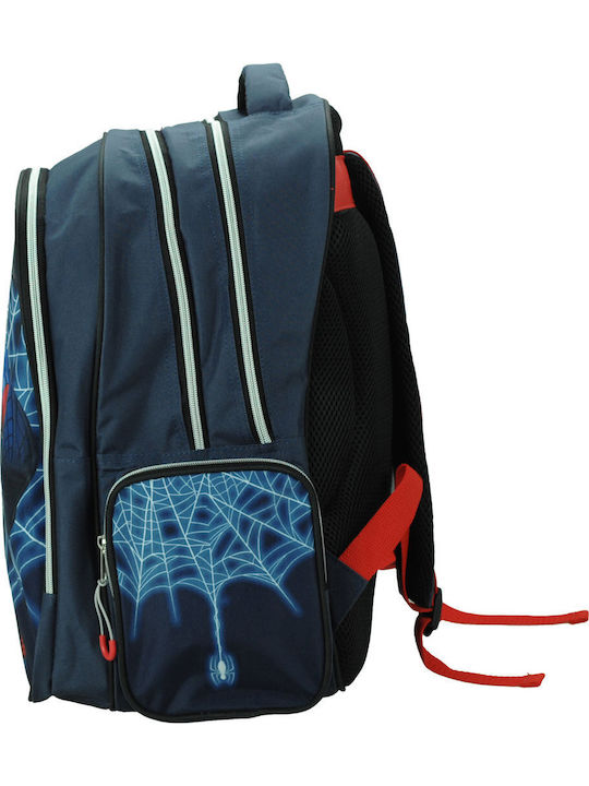 Gim Spiderman Schulranzen Rucksack Grundschule Mehrfarbig 30lt 30 x 28 x 48cm