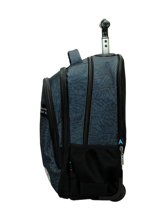 Maui & Sons Ocean School Trolley Bag Elementary Black 30 Litre