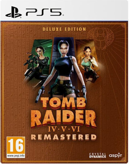 Tomb Raider IV-VI Remastered Deluxe Издание PS5 Игра