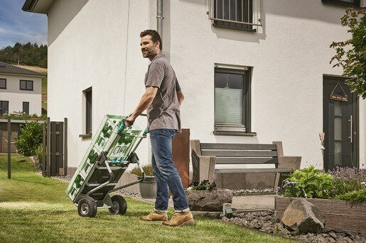 Wolfcraft Transport-Wagen for Load Weight up to 200kg