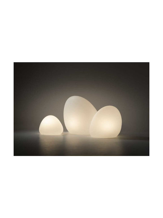 Nowodvorski Stone M Lamp Globe Outdoor IP44 for Socket E27 White