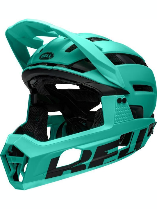 Bell Super Air R Full Face Bicycle Helmet Mountain Black