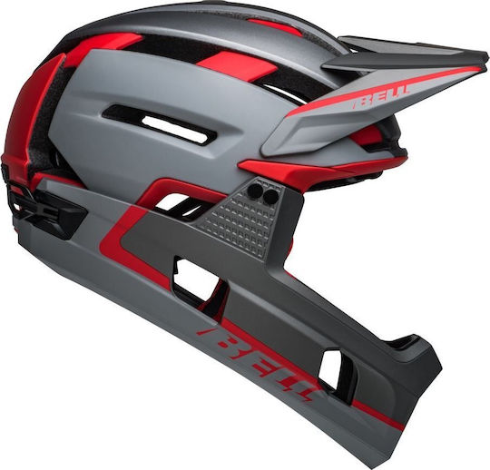 Bell Helmet Full Face Bell Super Air R Helmet Size S 51-55 Cm Choose Matte Grey Red