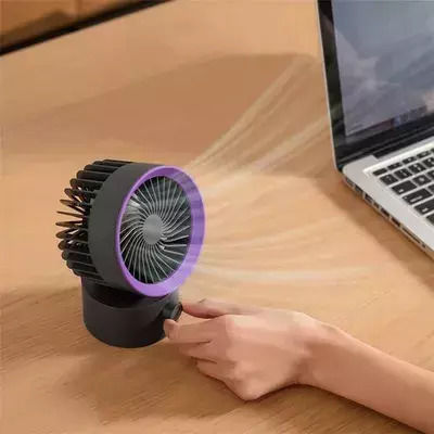Desk Fan Lld-f87r White Oem