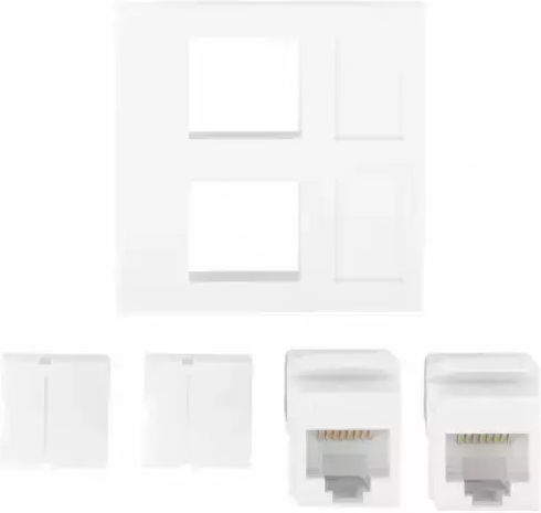 Lanberg Stecker RJ-45 Weiß (S5609312)