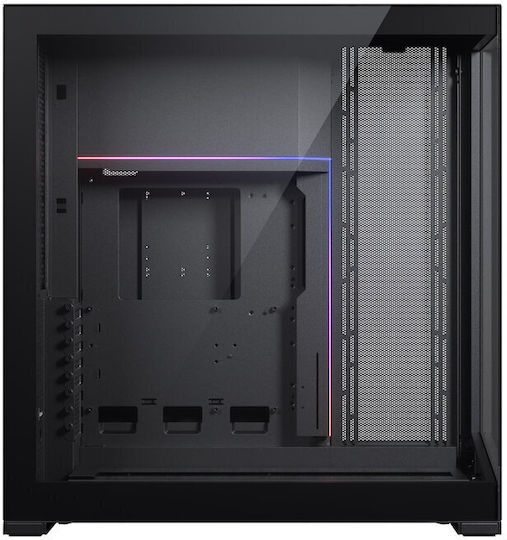 Phanteks NV9 MKII Gaming Full Tower Κουτί Υπολογιστή με Πλαϊνό Παράθυρο και RGB Φωτισμό Μαύρο