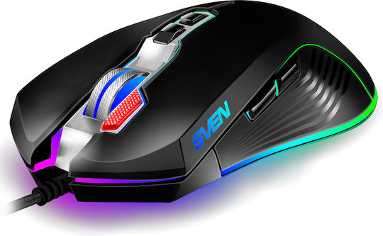 Sven RX-G850 RGB Gaming Mouse 6400 DPI Black