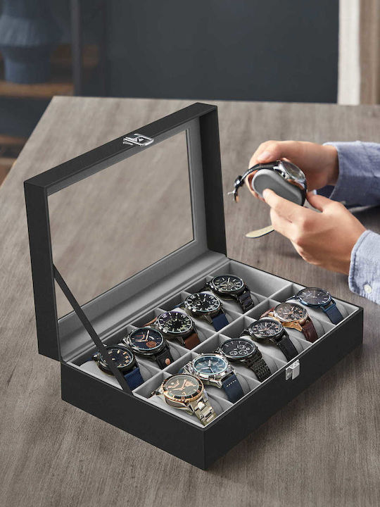 Watch Box 12 Jwb12 Black
