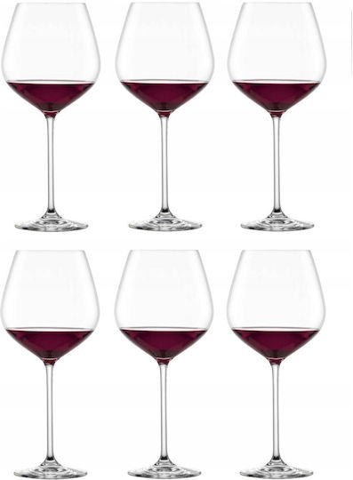 Schott Zwiesel Set of Glasses Water made of Glass Stemmed 740ml 6pcs