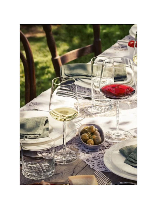 Zwiesel Glas Σετ Ποτήρια για Λευκό Κρασί από Γυαλί Κολωνάτα 327ml 2τμχ