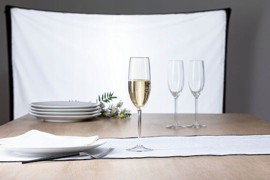 Secret de Gourmet Комплект Чаши за Шампанско Със Стъбло 210мл 6бр