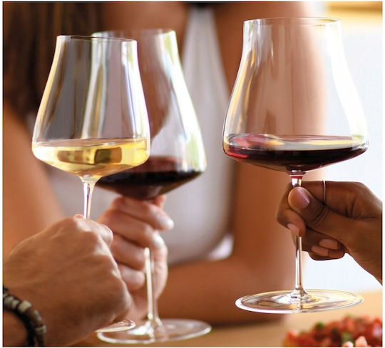 Zwiesel Glas Set of Glasses for Red Wine made of Glass in Black Color Stemmed 819ml 2pcs