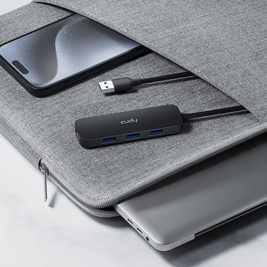 Cudy Hub 4 Θυρών USB 3.2 με σύνδεση USB-A