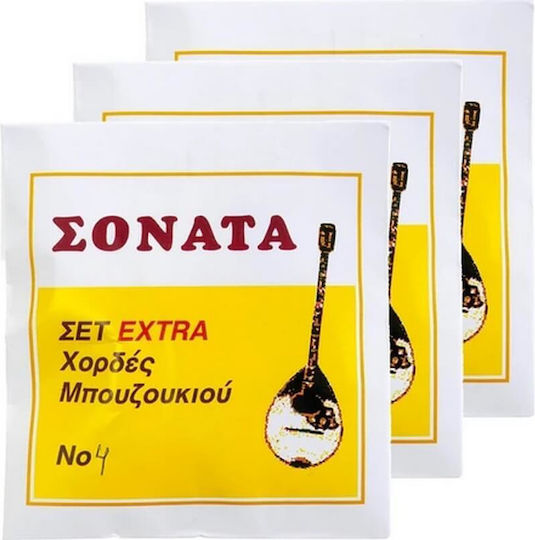 Sonata Σετ Χορδών 11 - 22" για Μπουζούκι