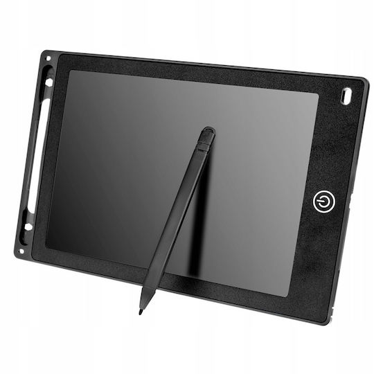 Tableta de desen și grafică 8.5" Kids Likesmart Tableta de scris cu buton de ștergere Stilou Negru
