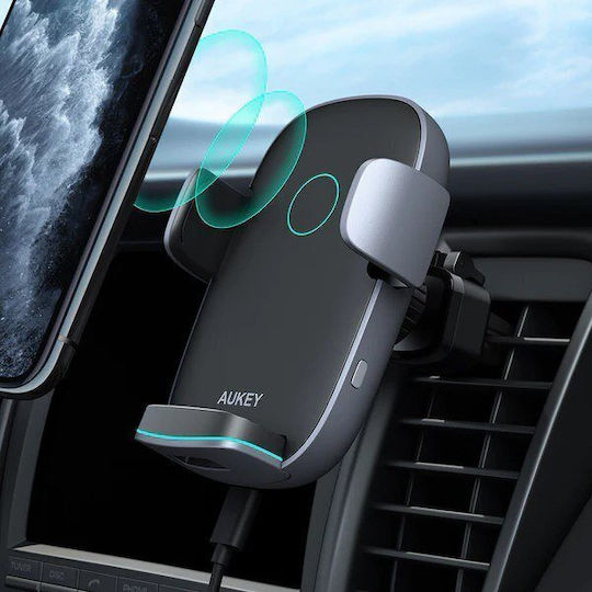 Aukey Car Mobile Mount with Adjustable Hooks Black