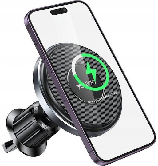 4KOM ESR Handyhalterung Auto mit MagSafe-Magnet & Kabellosem Laden 15W Schwarze