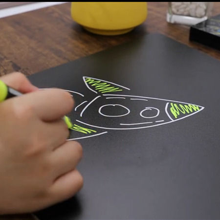 +Efo Marker Weiß Flüssige Kreide Für Glas