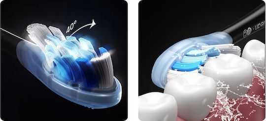 OClean X Ultra Ηλεκτρική Οδοντόβουρτσα με Αισθητήρα Πίεσης και Θήκη Ταξιδίου Πράσινη
