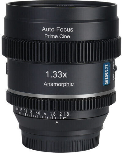 Sirui Full Frame Φωτογραφικός Φακός 20mm T1.8 1.33X S35 AF Σταθερός για Sony E Mount Μαύρος