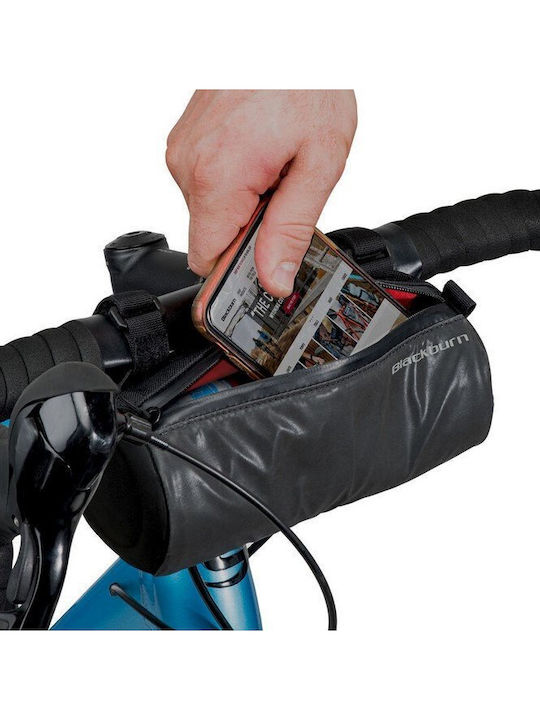 Blackburn Grid Handlebar Bag Black Waterproof Reflective 1.2l New 2025