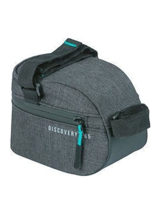 Basil Discovery 365d Frame Bag M 1l Saddle Bag Strap Mounting Waterproof Black Melee New 2024