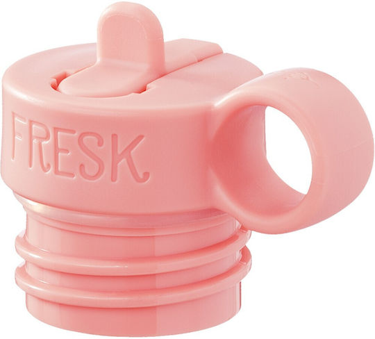 Fresk Kids Water Bottle Thermos Stainless Steel with Straw Orange 350ml