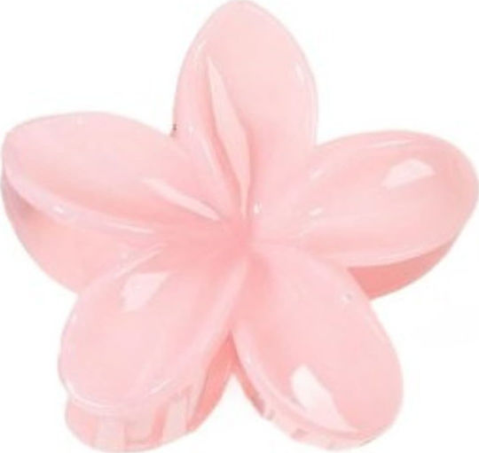 ecarla Haarclip mit Blume Rosa
