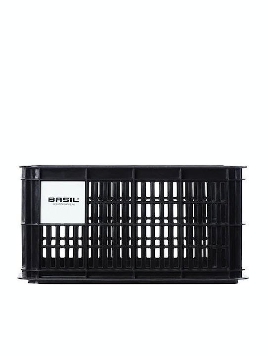 Handlebar Carrier Basket Basil Bicycle Crate S 17.5l Recycled Synthetic Black New