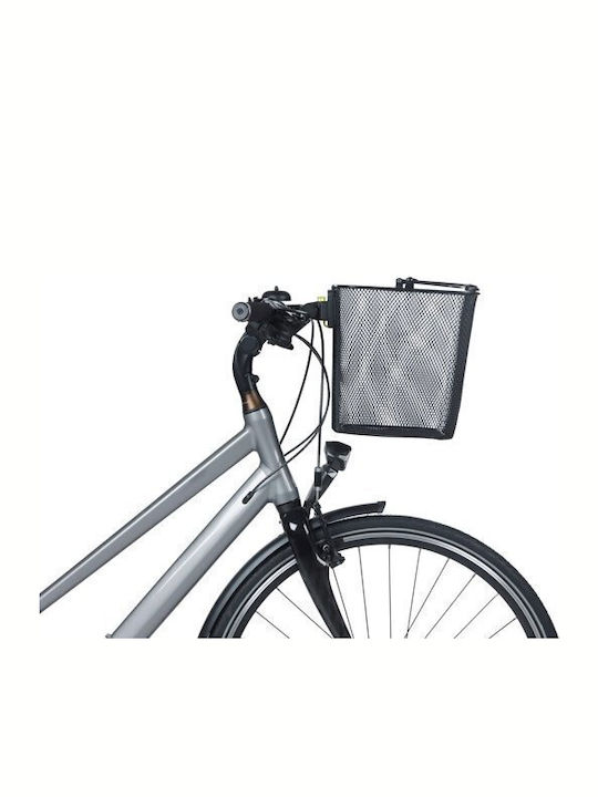 Basil Bilbao Handlebar Basket Klickfix Mounting Bracket Handlebar Steel Black New 2025