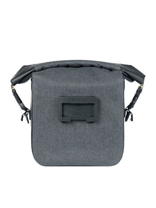 Basil Navigator Storm Kf Handlebar Bag 10-11L Waterproof Gray Black New