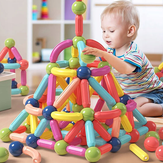 Магнитна Конструктивна Игра за Деца 3+ години+ Години
