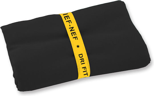 Nef-Nef Homeware Vivid Πετσέτα Microfiber Σώματος 200gr/m² Μαύρη 170x90εκ.