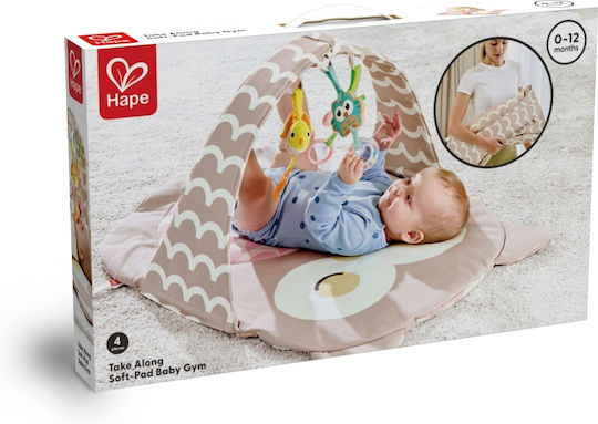 Hape Owl Bed Oscar Activity Gym for Newborns