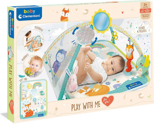 Baby Clementoni Play With Me Активна Гимнастика за Новородени