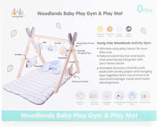Konig Kids Activity Play Mat for Newborns