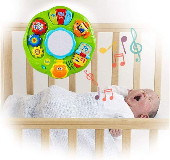 6 In 1 Interactive Table Babies Idealstore Includes Rotating Tools That Play Music Musical Buttons Equipped Sounds Lights Stimulates Visual Motor Development