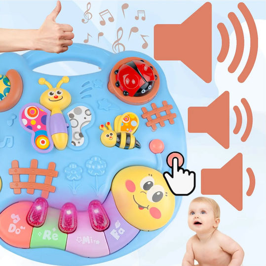 Aktivitätstisch mit Musik, Licht und Geräuschen