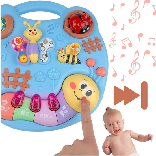 Aktivitätstisch mit Musik, Licht und Geräuschen