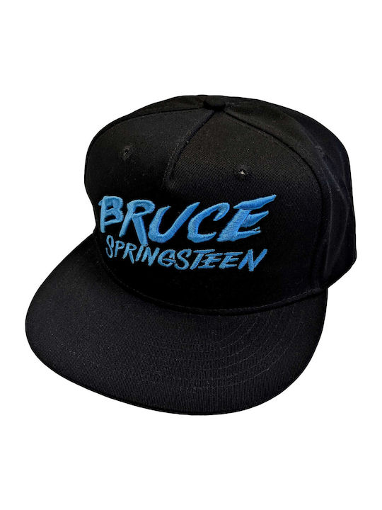 Καπέλο Bruce Springsteen River Logo Snapback Cap Black Springsbcap02b