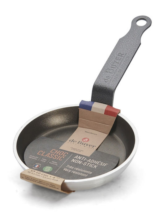 De Buyer Choc Classic Τηγάνι από Αλουμίνιο με Αντικολλητική Επίστρωση 12cm
