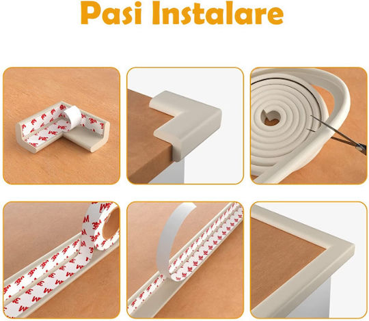 Protecție pentru suprafață în Culoare Alb 200εκ. 1buc