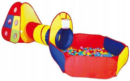 I Play Kids Play Tunnel Multicolour