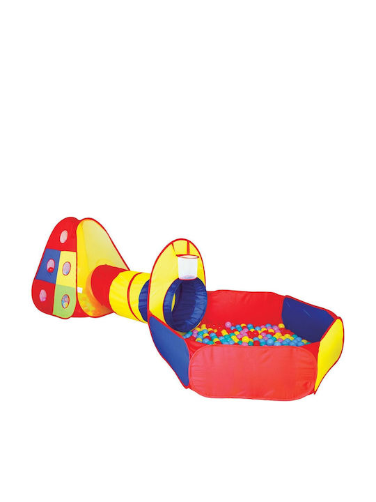 Tarc de Joacă pentru Copii cu 3 Bile Colorate 195 X 95 X 100 Cm