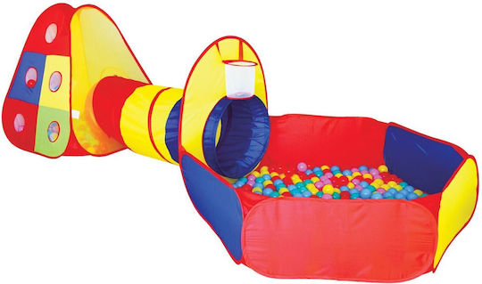 Laufstall Kinder mit 3 bunten Bällen 195 x 95 x 100 cm Laufstall Kinder mit 3 bunten Bällen 195 x 95 x 100 cm
