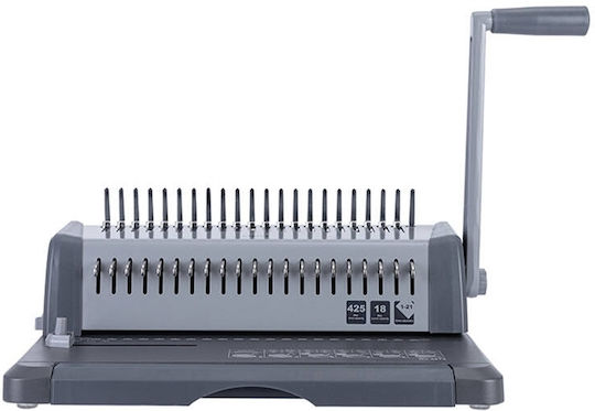 Deli Spiral Bookbinding Machine E3873 For Binding Max 18 Sheets 3873