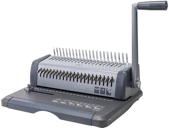 Deli Spiral Bookbinding Machine E3873 For Binding Max 18 Sheets 3873