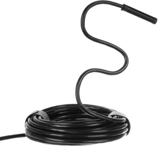Cameră Endoscop Inspecție Idealstore Ecran LCD HD 4.3" Full HD Clasic Vârf Cârlig Magnet Oglindă 3 Moduri de Iluminare 6 LED-uri Incorporate Cablu 5m Impermeabil IP67