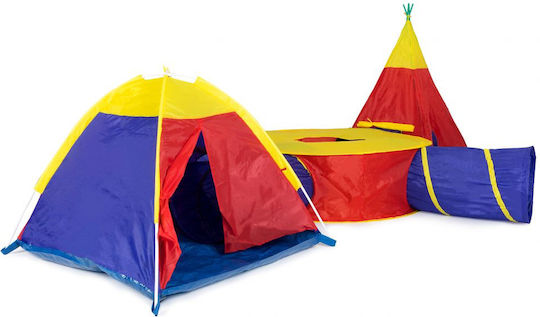 Kids Play Tunnel Tent Set Bigshot Bs8905 Multifunctional 7 in 1 532 x 135 cm Multicolour