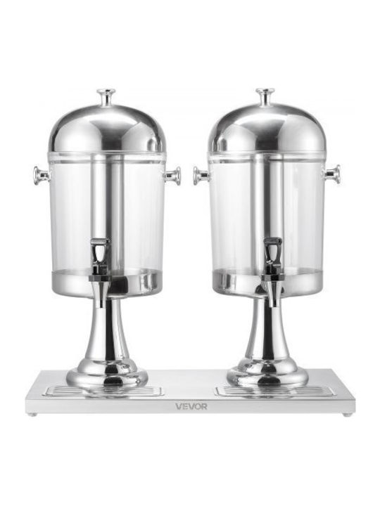 Vevor Double Beverage Dispenser 2x8L